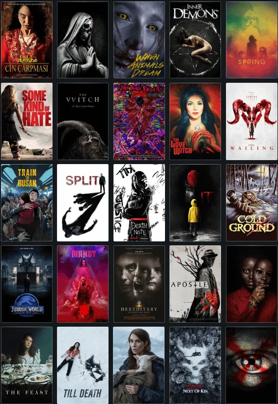 100 Phim Kinh Dị Hay Nhất (Theo Thứ Tự Phát Hành) : r/Letterboxd