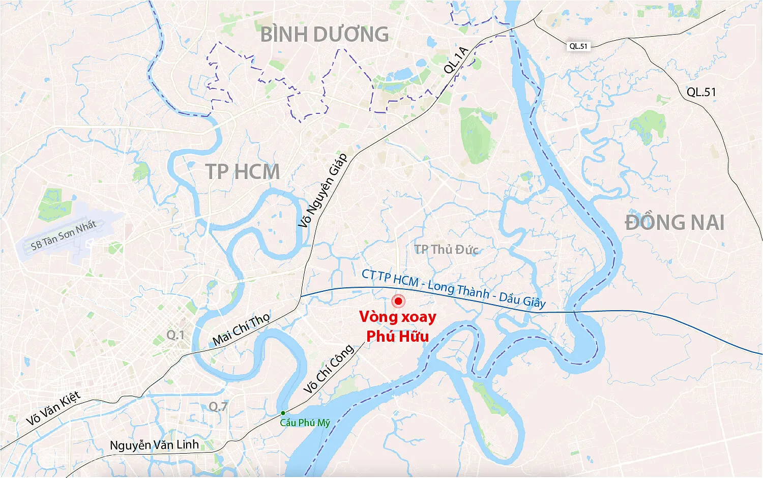 Vòng xoay Phú Hữu