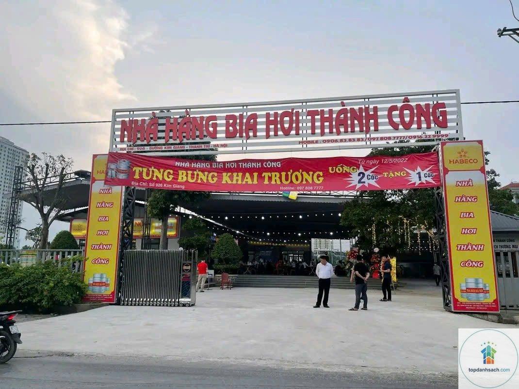 quán ăn Hồ Thành Công 1