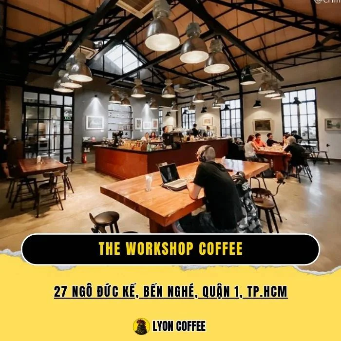 Top 10 quán cafe yên tĩnh tại Sài Gòn - Lyon Coffee
