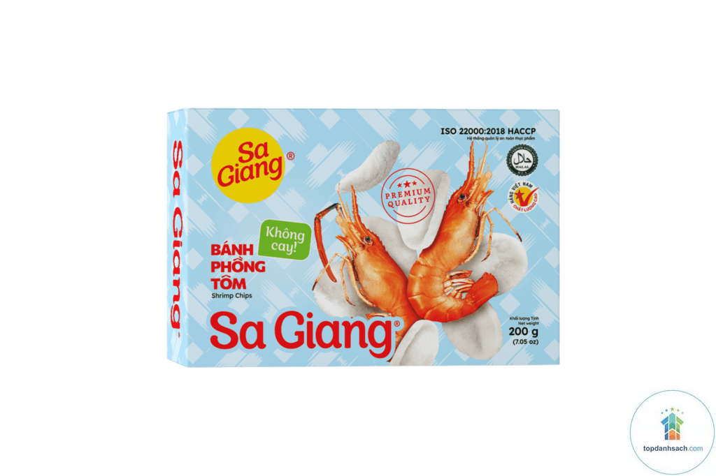 Bánh phồng tôm Sa Giang