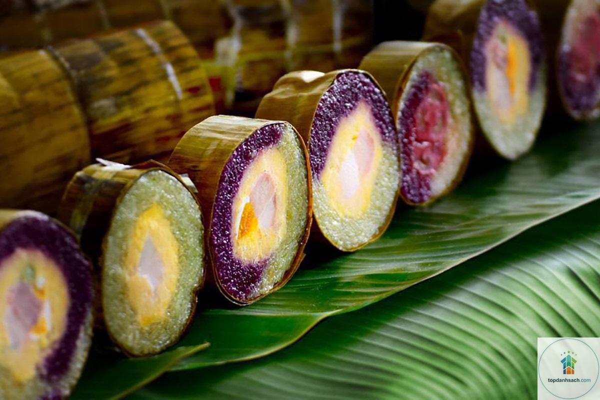 Bánh tét lá cẩm Cần Thơ - Hình 4
