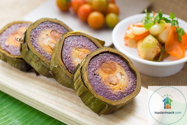 Bánh tét lá cẩm Cần Thơ - Hình 1