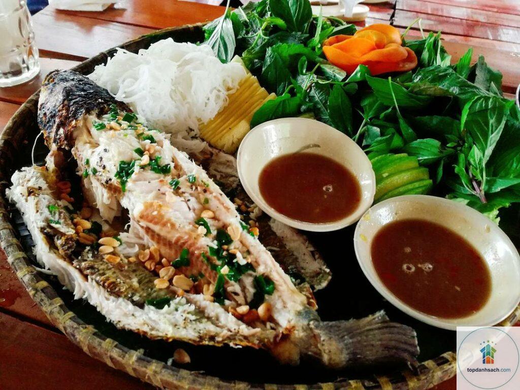 Cá lóc nướng trui Đồng Tháp
