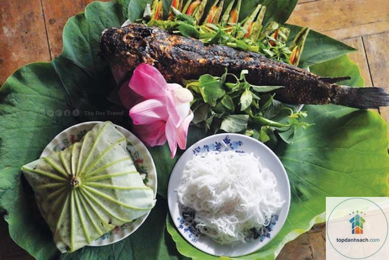 Cá lóc nướng trui Đồng Tháp - Hình 2