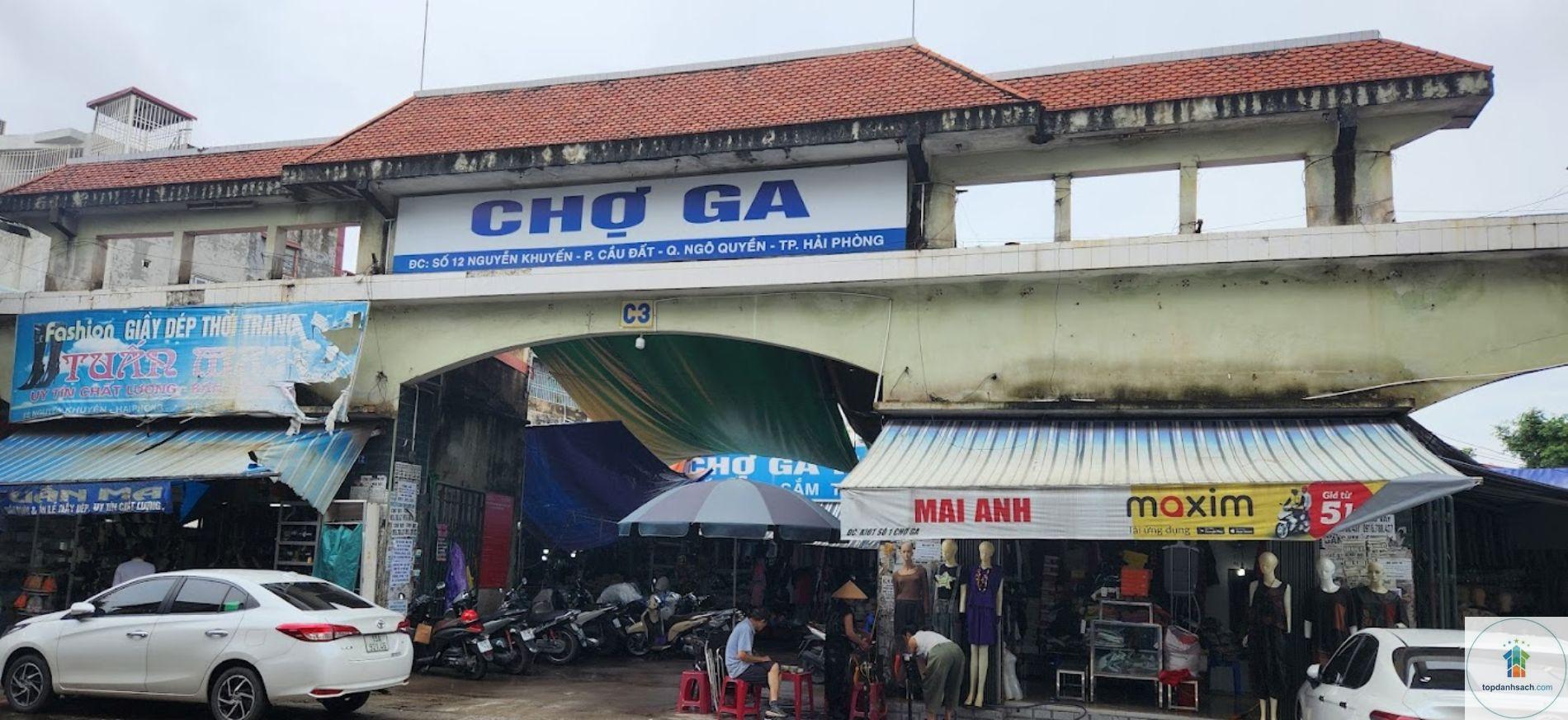 Chợ Ga Hải Phòng - Hình 1