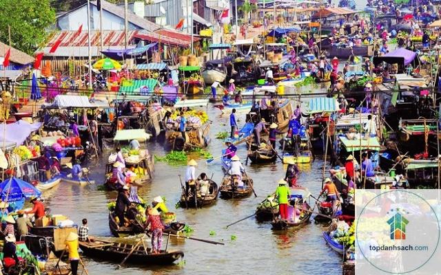 Chợ Nổi Trà Ôn