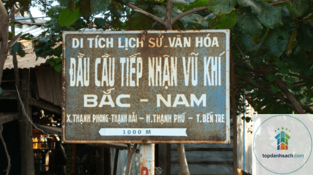 Di tích Đầu cầu tiếp nhận vũ khí Bắc Nam - Hình 1