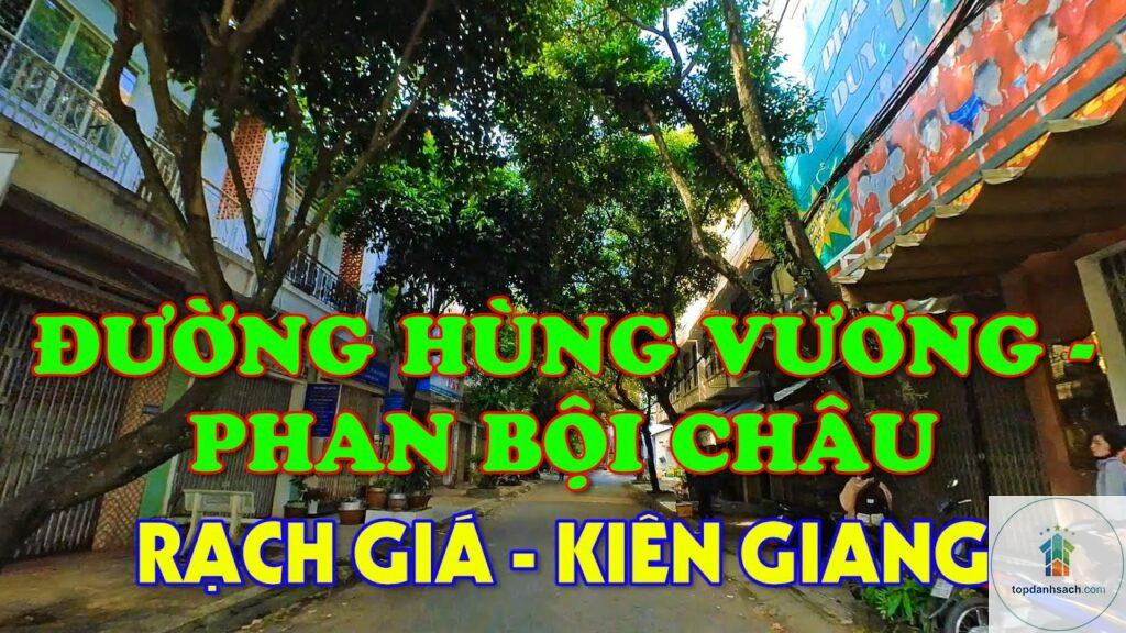 Đường Hùng Vương Rạch Giá