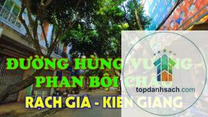 Đường Hùng Vương Rạch Giá