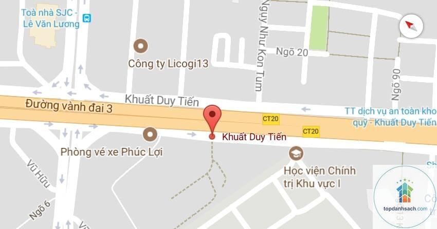 Đường Khuất Duy Tiến - Hà Nội
