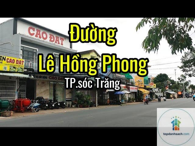 Đường Lê Hồng Phong Sóc Trăng
