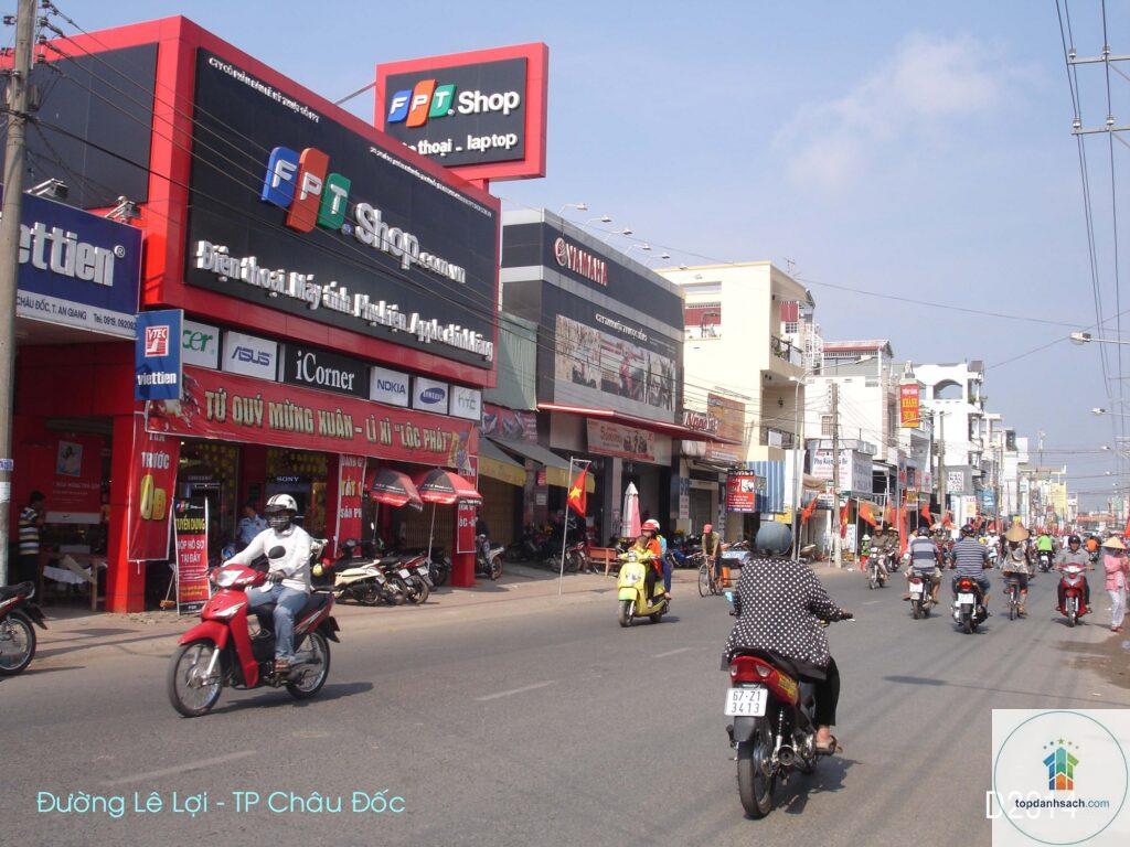 Đường Lê Lợi Châu Đốc