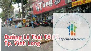 Đường Lê Thái Tổ Vĩnh Long