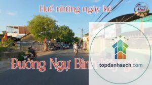 Đường Nguyễn Bình - Huế