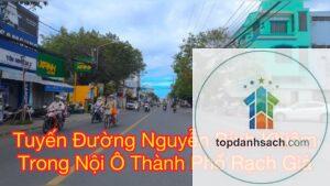 Đường Nguyễn Bỉnh Khiêm Rạch Giá