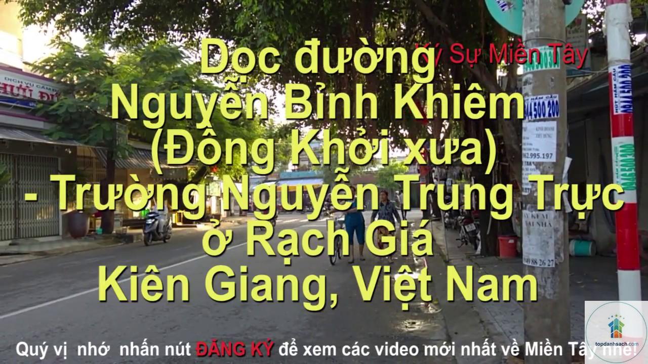 Đường Nguyễn Bỉnh Khiêm Rạch Giá - Hình 5
