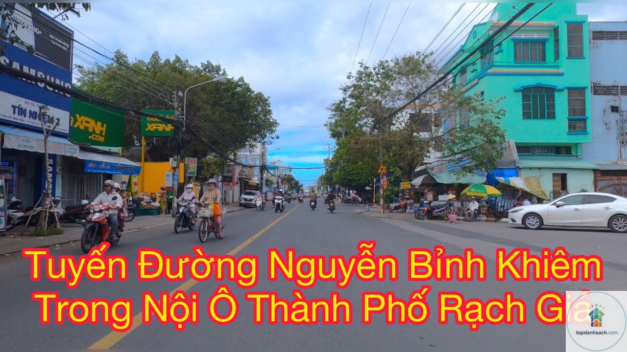 Đường Nguyễn Bỉnh Khiêm Rạch Giá - Hình 1