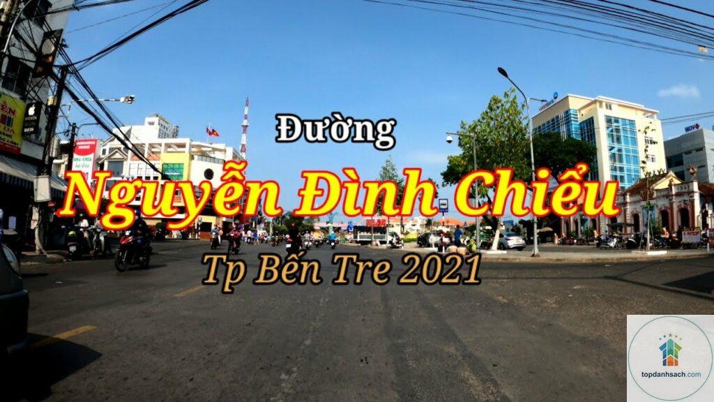 Đường Nguyễn Đình Chiểu Bến Tre