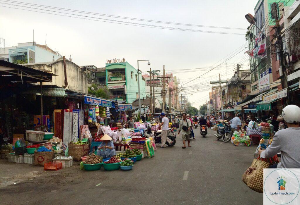 Đường Nguyễn Huệ Mỹ Tho
