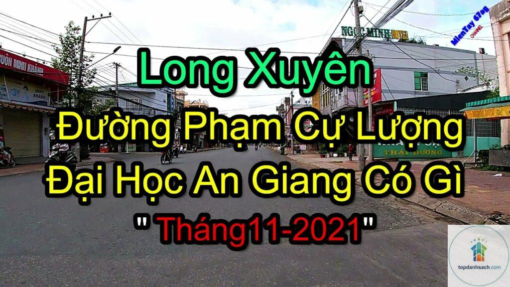 Đường Phạm Cự Lượng Long Xuyên