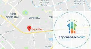 Đường Phạm Hùng hà nội