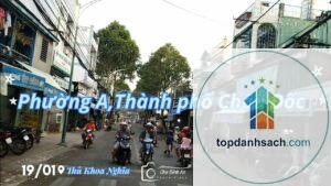 Đường Thủ Khoa Nghĩa Châu Đốc