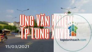 Đường Ung Văn Khiêm Long Xuyên