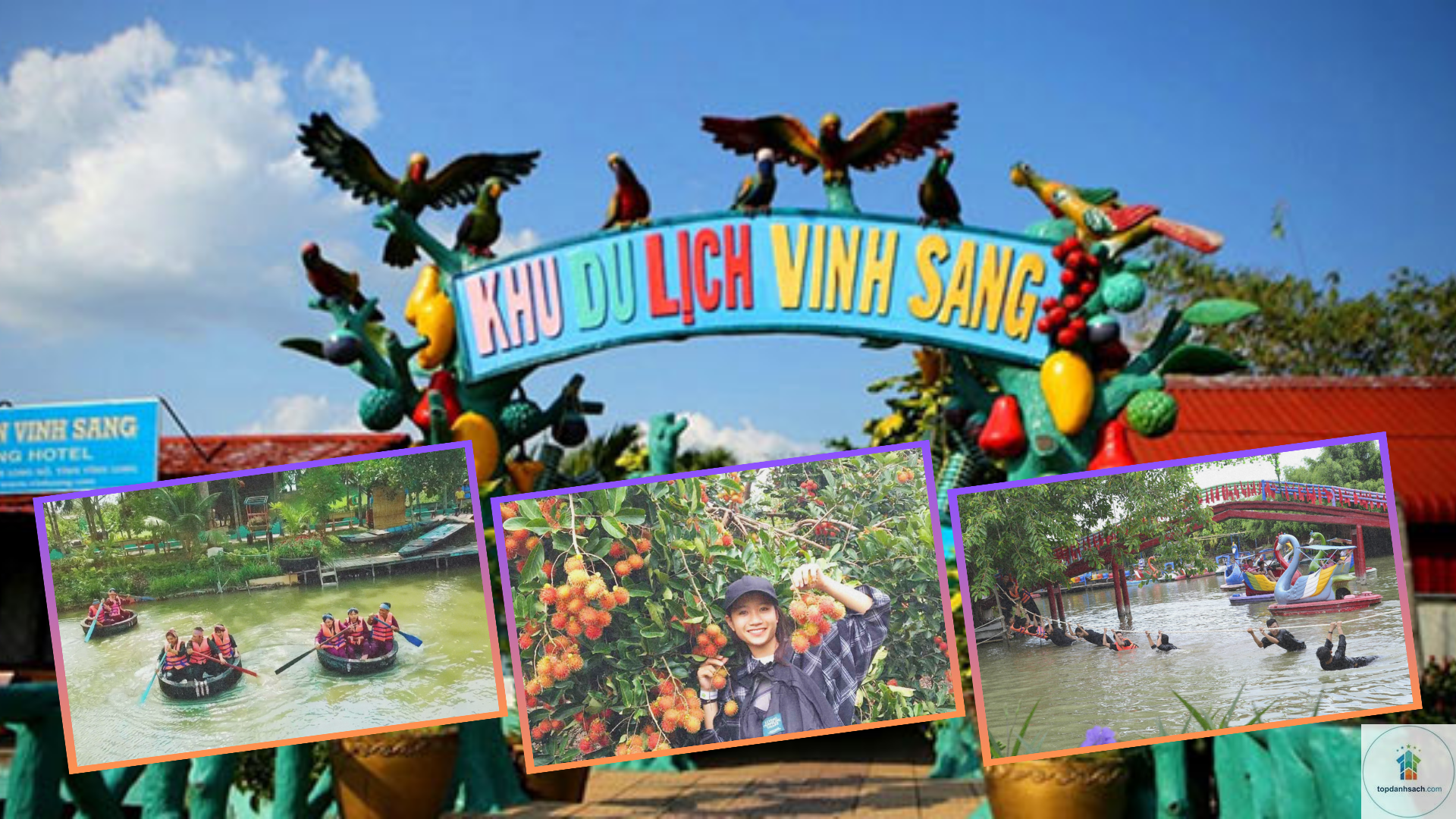 Khu du lịch Vinh Sang Tiền Giang - Hình 1