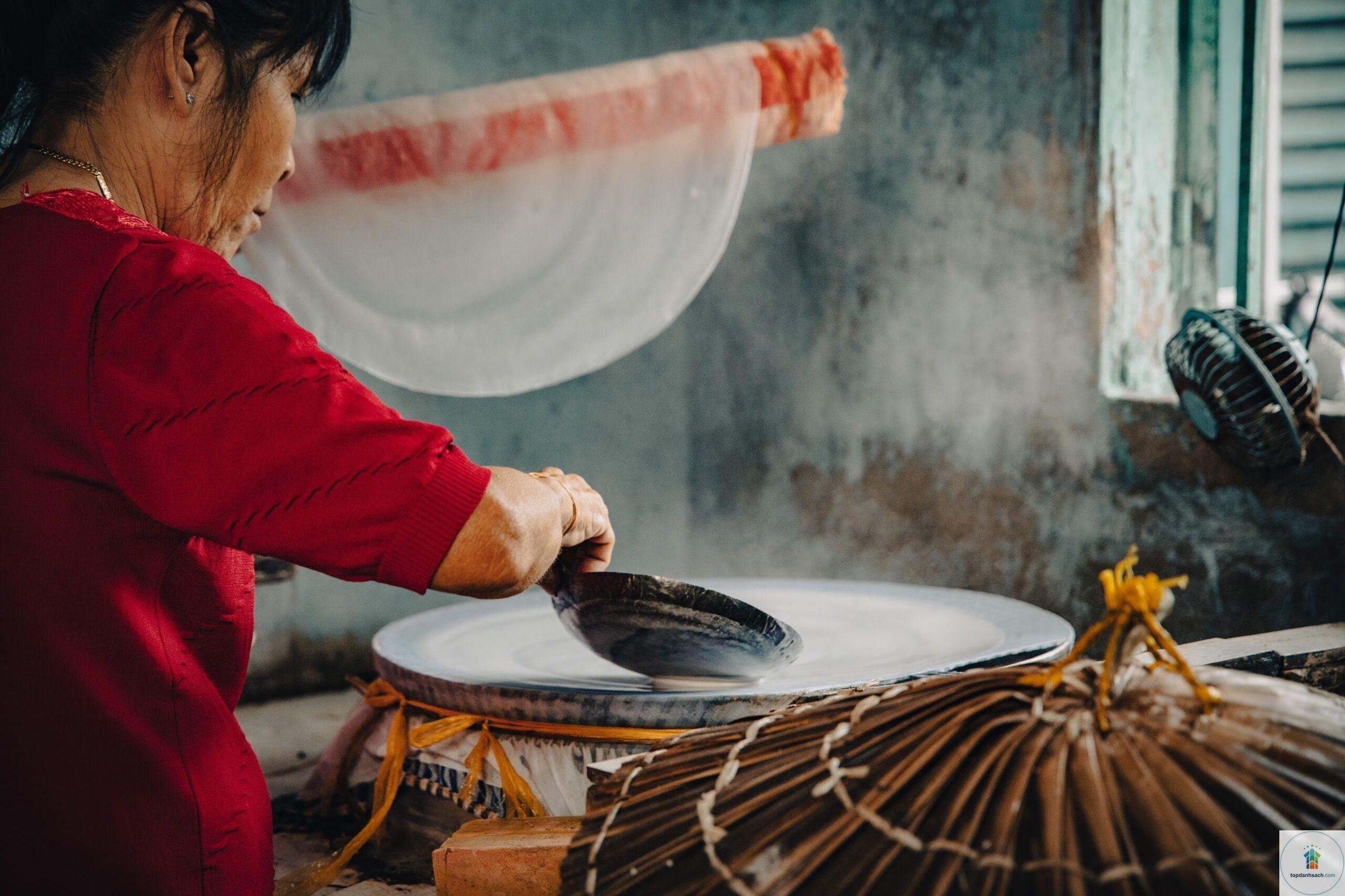 Làng nghề bánh tráng Cù lao Mây - Hình 2
