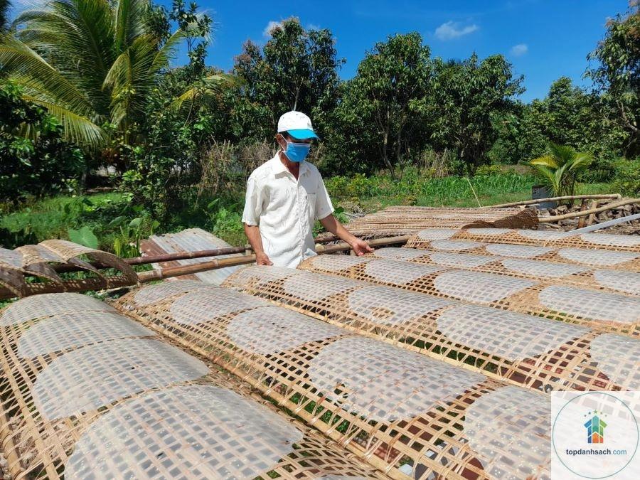Làng nghề bánh tráng Cù lao Mây - Hình 4