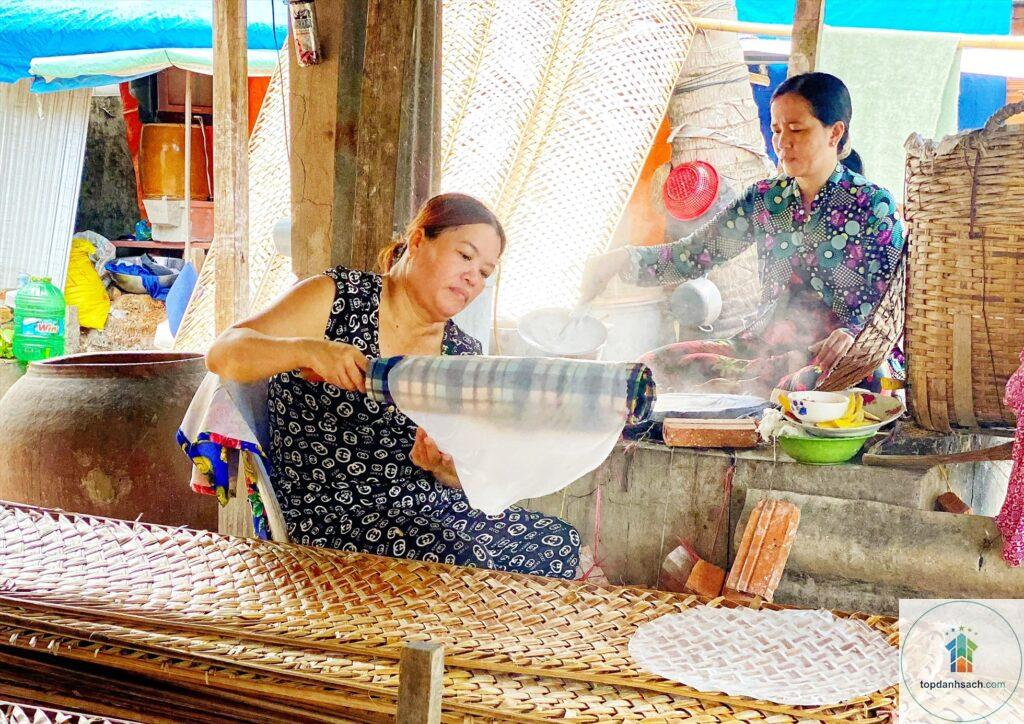 Làng nghề bánh tráng Thuận Hưng