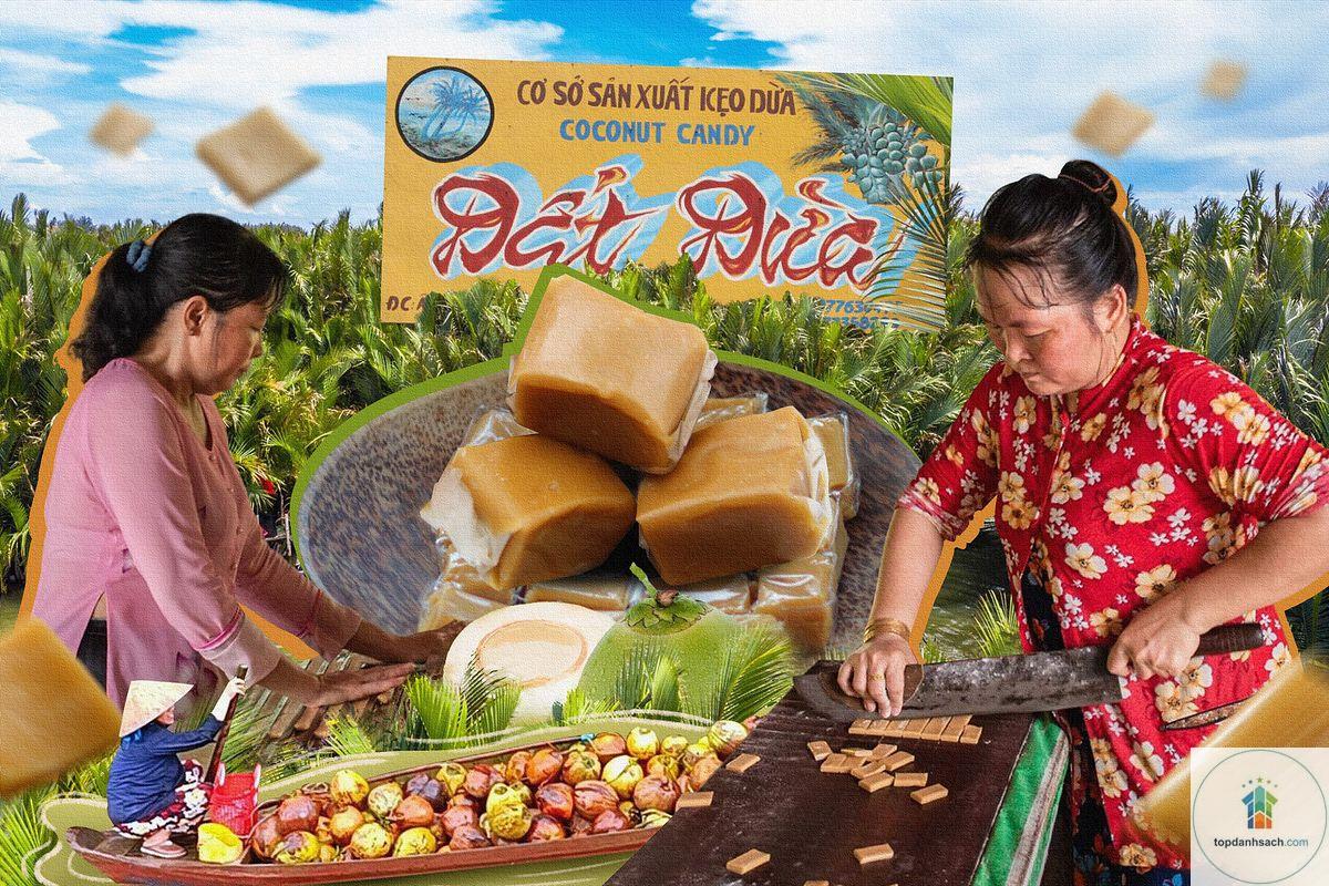 Làng nghề kẹo dừa Bến Tre - Hình 1