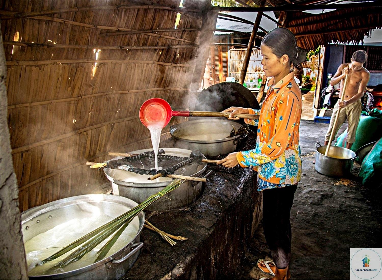 Làng nghề làm đường thốt nốt An Giang - Hình 3