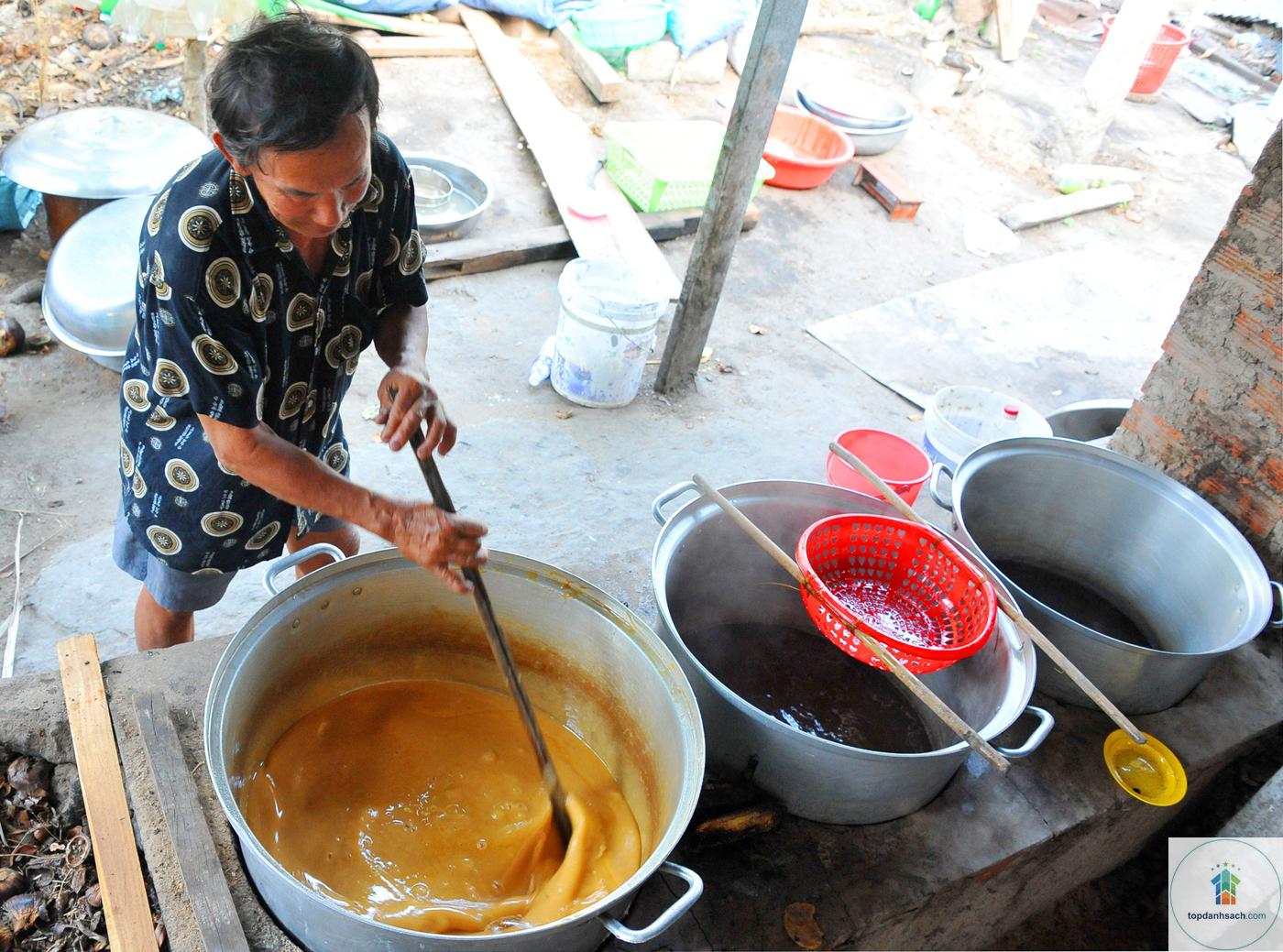 Làng nghề làm đường thốt nốt An Giang - Hình 1