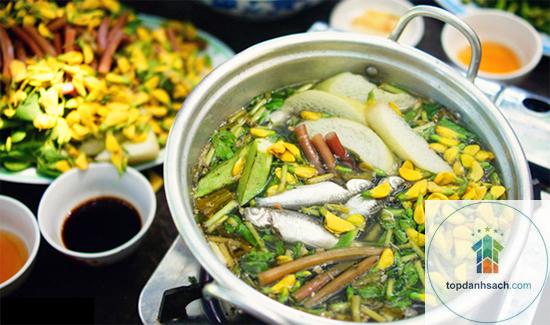 Lẩu cá linh Đồng Tháp