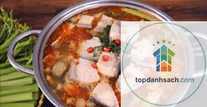 Lẩu chua cá bớp Kiên Giang