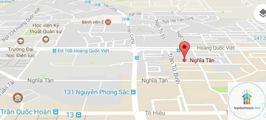 Phố nghĩa tân hà nội