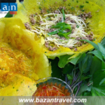 Quán bánh xèo ốc gạo Bến Tre – Hương vị miền Tây khó cưỡng giữa lòng xứ dừa Quán bánh xèo ốc gạo Bến Tre