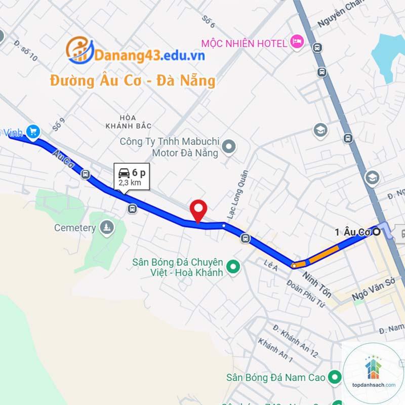 đường âu cơ - đà nẵng