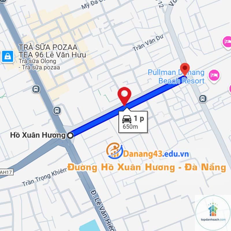 đường hồ xuân hương - đà nẵng