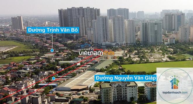 đường nguyễn văn giáp hà nội - Hình 3