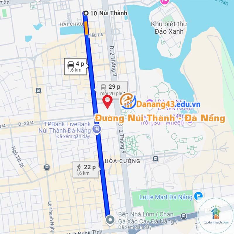 đường núi thành đà nẵng