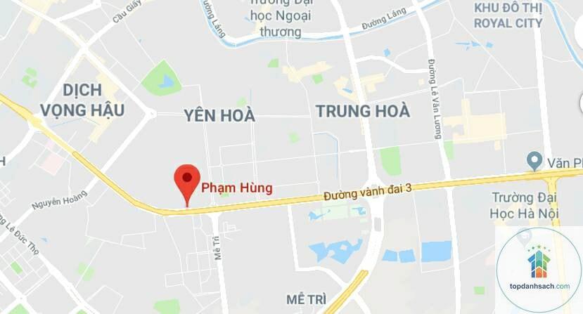 đường phạm hùng - hà nội