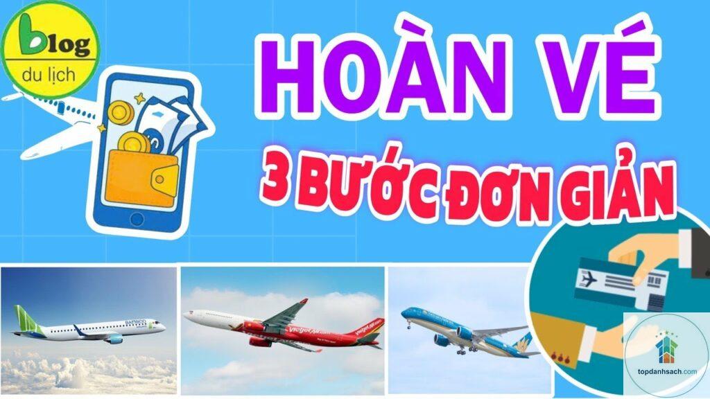 cách hoàn vé máy bay