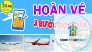cách hoàn vé máy bay