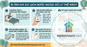 cách xử lý khi bị bệnh khi đi du lịch
