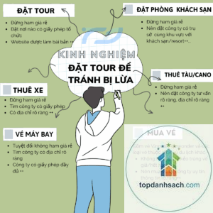 kinh nghiệm đặt tour du lịch
