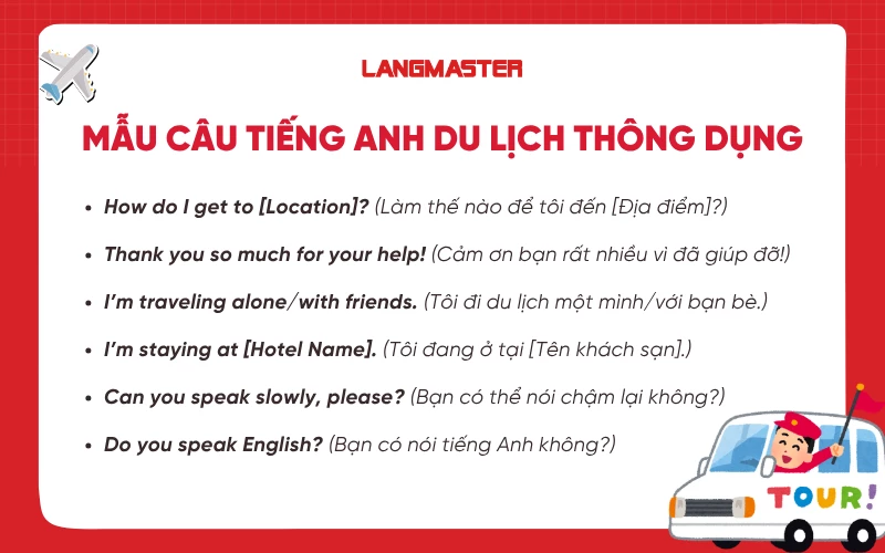 kinh nghiệm học câu giao tiếp cơ bản du lịch - Hình 3
